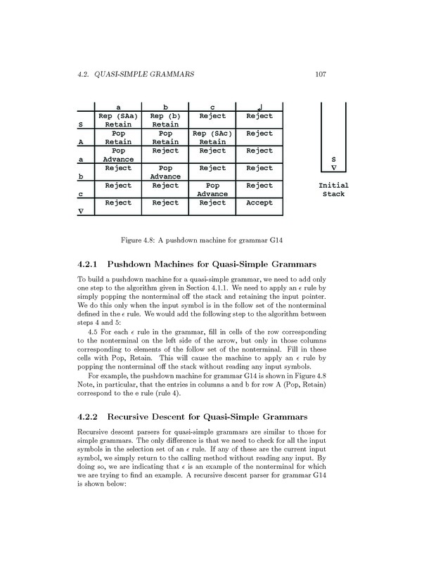 Compiler Design: Theory, Tools, and Examples - Page 107